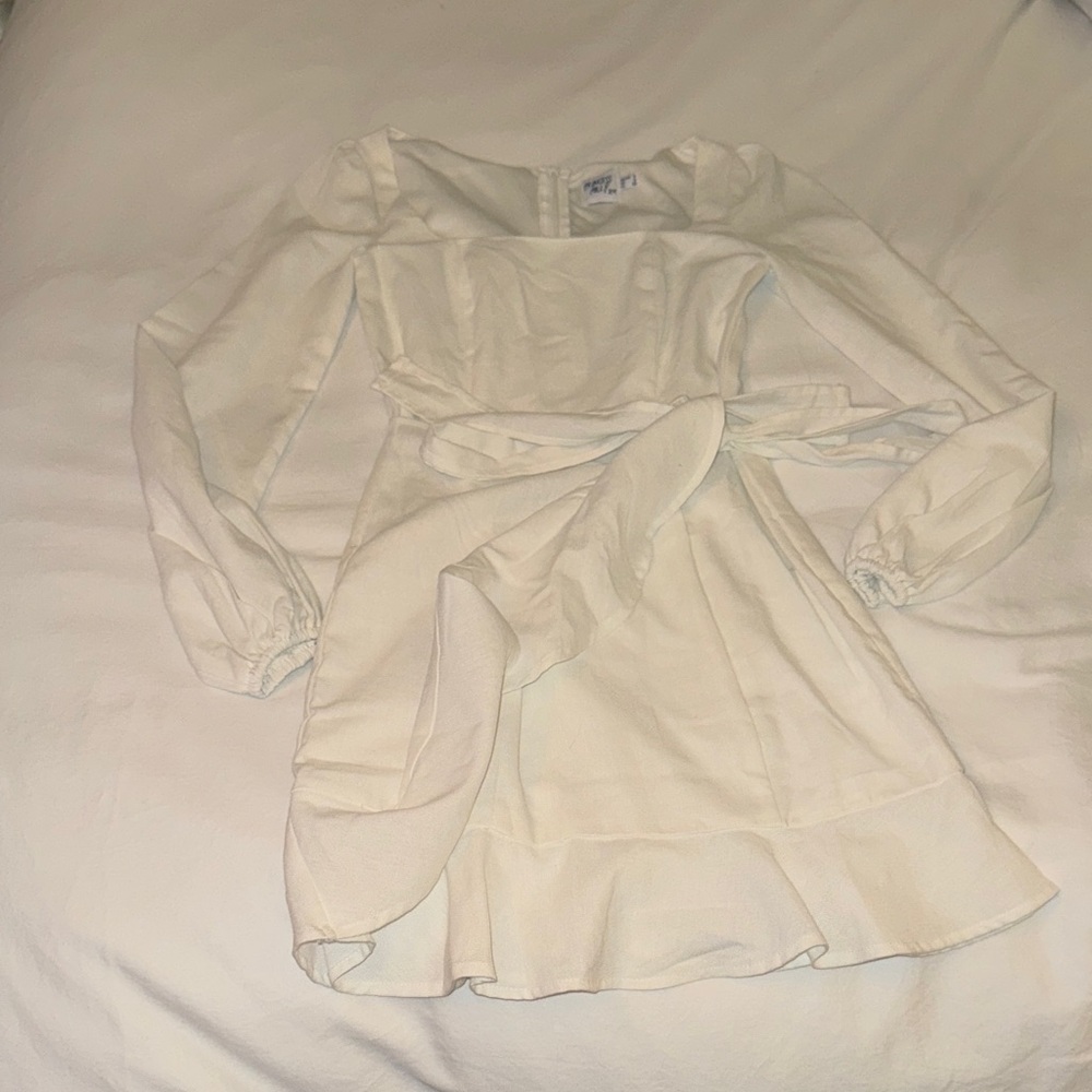 Princess Polly Cream Mini Dress